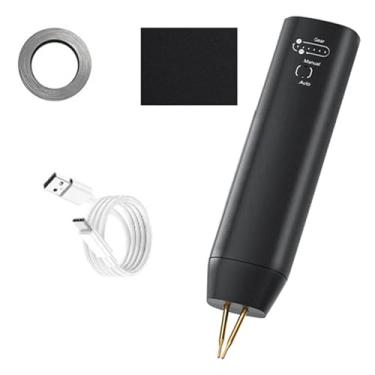 Imagem de H1 Pulse Soldador de Pontos Portátil Kit Pequeno para Casa DIY Solda Níquel Bateria Botão 18650 Modo Duplo Manual Automático 11 Potências Ajustáveis Design Ergonômico Leve