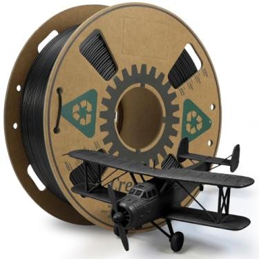 Imagem de Creator Filamento de impressora 3D PLA preto de alta velocidade 1,75 mm, PLA rápido para impressão máxima de 500 mm/s de alta velocidade, alta resistência, precisão dimensional +/- 0,02 mm, filamento
