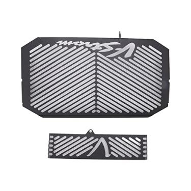 Imagem de Yinhing Mo Torcycle Grill Cover Protetor de óleo Substituição para Dl650 V-strom 2004-2010 Ajuste Desempenho de Resfriamento Aprimorado Seu Motor contra Calor e Detritos (Preto)