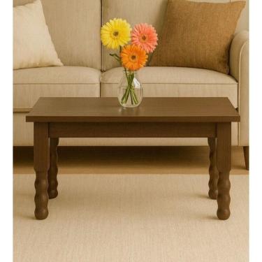 Imagem de Mesa de Centro Retangular 89cm Madeira Maciça/MDP Multimóveis CR45330