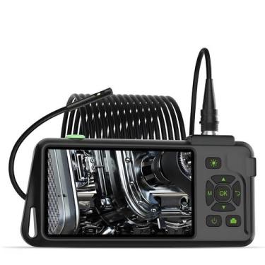 Imagem de Endoscópio Industrial Portátil HD IPS De 5 Polegadas Com Lente Tripla 