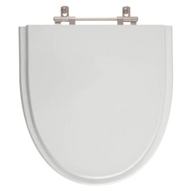 Imagem de Assento Sanitário Poliester Studio Cinza Platina Para Vaso Incepa