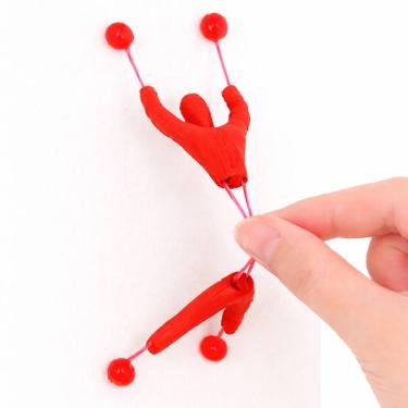 Imagem de Boneco Gruda e Desce Parede Ninja Colorido