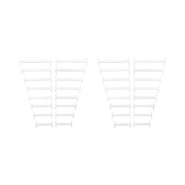 Imagem de Cadarços Elásticos De Silicone Para Crianças, 16 Peças, Sem Amarração,