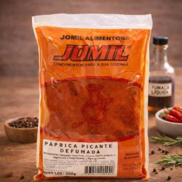 Imagem de Páprica Picante Defumada 500g Jomil - Especiarias Damasio - no-brand