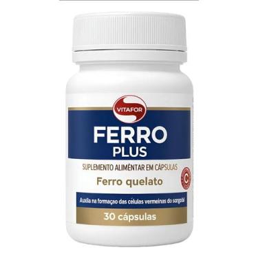 Imagem de Ferro Plus 30 Cápsulas  Vitafor