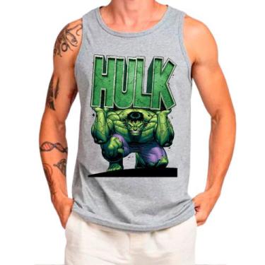 Imagem de Camiseta heróis hulk batman capitão américa coringa deadpool camisa ma