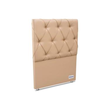 Imagem de Painel De Cama Box Estofada Murat Facto Clean Solteiro - Courano Bege - Ortobom