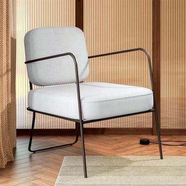 Imagem de Poltrona Katy Base em Ferro Movellu Home