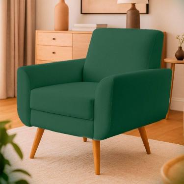 Imagem de Poltrona Turim em Madeira de Eucalipto Movellu Home