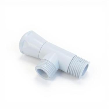 Imagem de Registro Universal Branco Da Ducha Higiênica Plastuning - HS Automação