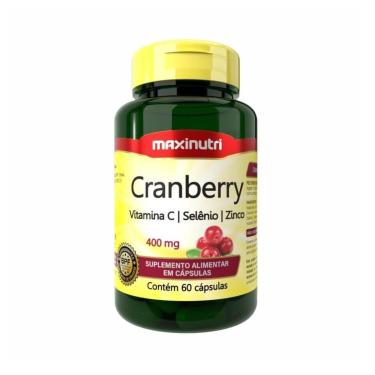 Imagem de Cranberry + Vitamina C e Zinco (60 caps)-Unissex