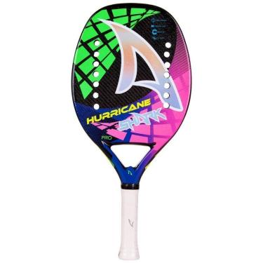 Imagem de Raquete de Beach Tennis Shark Hurricane 2022 Carbono 3K-Unissex