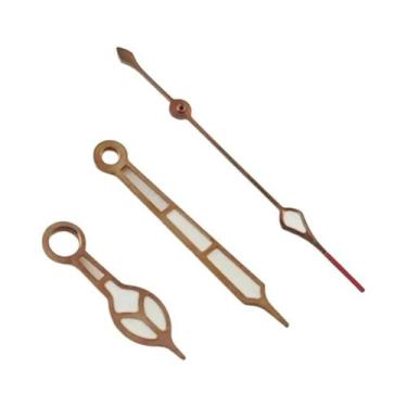 Imagem de Ponteiros Luminosos Prata, Dourado, Preto E Ouro Rosê Para Relógios Co