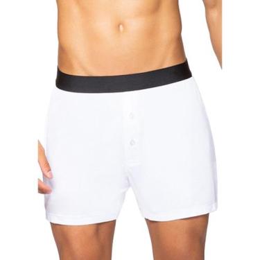 Imagem de Cueca Samba Canção Lupo 18610-001, Branco, G