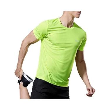 Imagem de Camiseta Masculina De Secagem Rápida E Respirável Para Corrida, Manga 