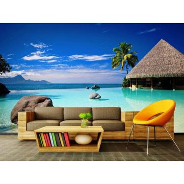 Imagem de Papel de Parede Painel Fotográfico Praia 52 - 2,40 X3,10