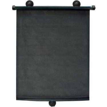 Imagem de Protetor Solar Retrátil Carro com Ventosa Janela Proteção UV Crianças 