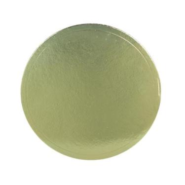 Imagem de Cake board disco ouro para bolo 28cm. Com 50 un. - TAMAROZZI EMBALAGEN