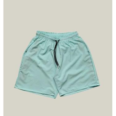Imagem de Shorts Praia Masculino Elastano Premium WSS Basic Verde Agua, Verde cl