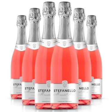 Imagem de Kit 6 Espumante Stefanello Moscatel Rosé 750ml