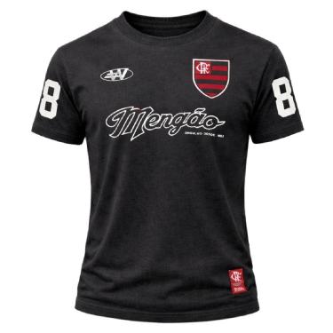 Imagem de Camisa Flamengo Símbolo Mengão Preto - Masculino-Masculino