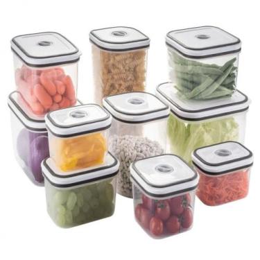 Imagem de Potes Hermeticos Plastico Ret 10un Electrolux - Electrolux Portateis, 