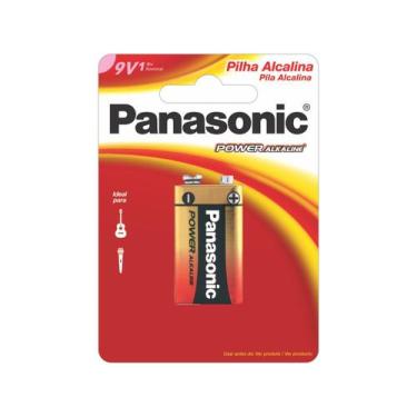 Imagem de Bateria 9v 6lf22xab panasonic alcalina