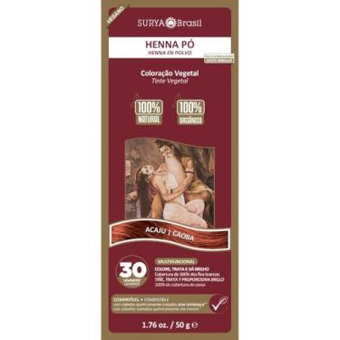 Imagem de Henna em Pó acaju Surya Brasil