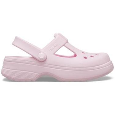 Imagem de Sandália Crocs Classic Y Jane Clog K Pink Milk-Unissex