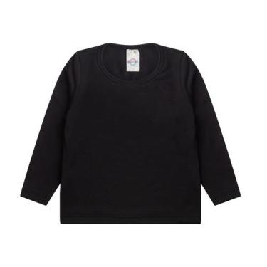Imagem de Blusa Termica Juvenil Segunda Pele Select Preto, 10, Preto