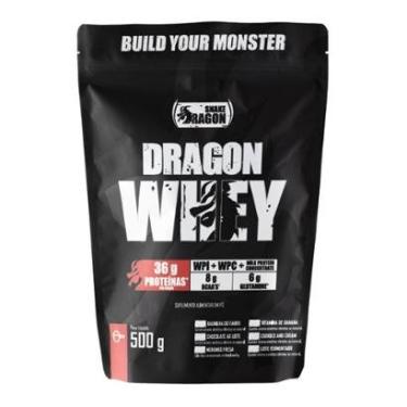 Imagem de Whey Protein Dragon 500g Morango – Proteína e Nutrição-Unissex