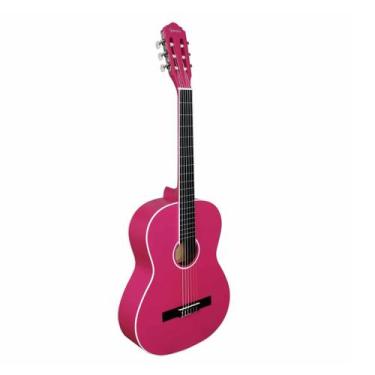 Imagem de Violão acústico giannini nylon clássico start estudo n-14, ROSA SATINA