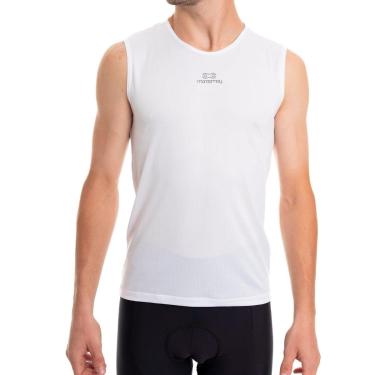 Imagem de Camisa Segunda Pele Regata Masculina Márcio May Sports Branca-Masculino