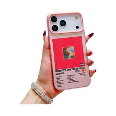 Imagem de Capa De Celular Kanye West Rapper Para iPhone 17 16 15 14 13 12 11 pro