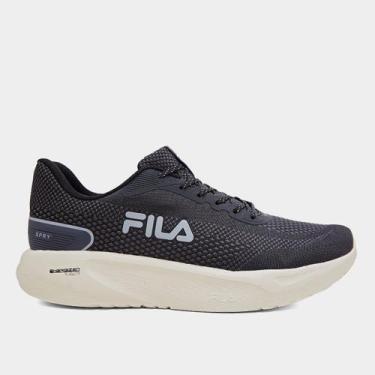 Imagem de Tênis Fila Spry Masculino, Preto, Grafite, 39