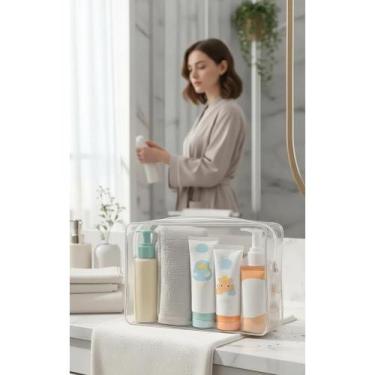 Imagem de Kit 10 Necessaires Transparentes P: Organize TUDO! - Congratulations S