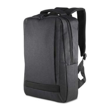 Imagem de Mochila para Notebook 15.6 Poliéster 300D 13,5L Diversos Bolsos Preta 