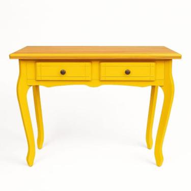 Imagem de Aparador 2 Gavetas Outlet de Fabrica, amarelo