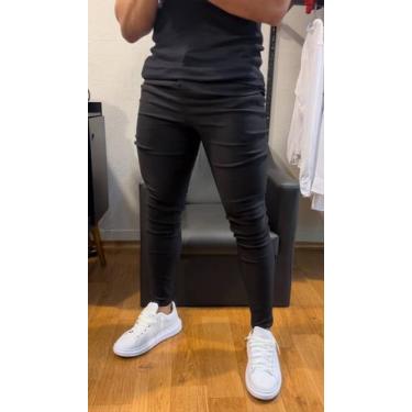Imagem de Calça Alfaiataria Masculina Bengaline Exclusiva M - Store95