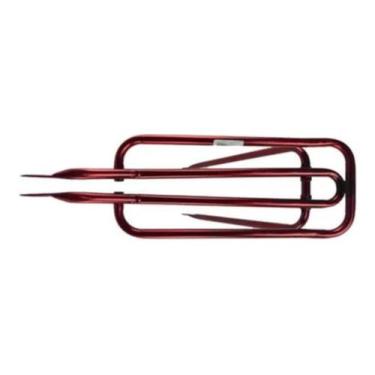 Imagem de Bagageiro Garupa Bike Aro 26 Tubo Grosso Articulado Vermelho - DNZ
