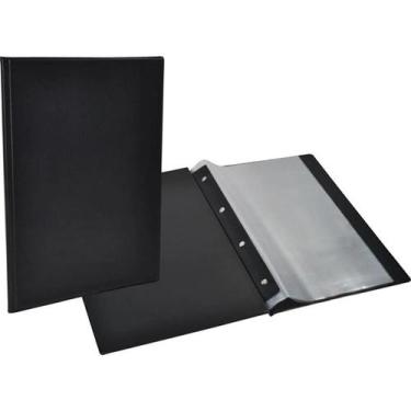 Imagem de Pasta Catálogo Preta Com 10 Envelopes - ACP