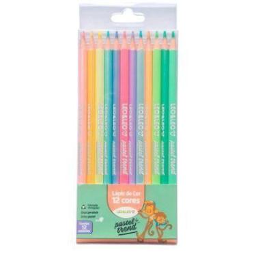 Imagem de Lápis de Cor Pastel 12 Cores - Leo & Leo