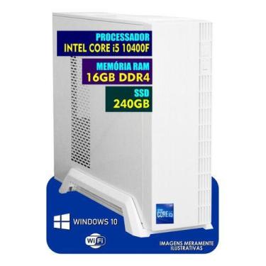 Imagem de Computador Slim Cpu Core I5 10400f 16gb Ram Ssd 240gb Wifi - PRIME SHO