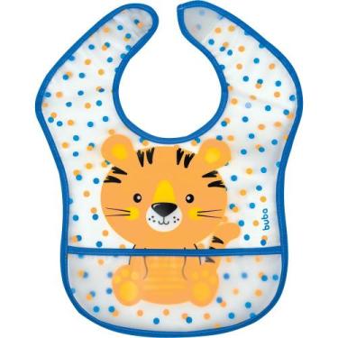 Imagem de Babador Impermeável BUBA sem Mangas para Bebê Tecido Premium à Prova D