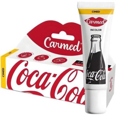 Imagem de Hidratante Labial Carmed Coca-Cola Incolor 10g  Edição Especial Refres