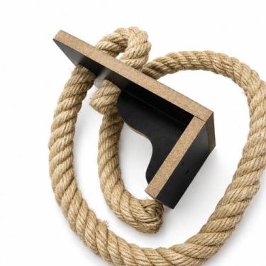 Imagem de Brinquedo Para Gato Corda De Escalada Sisal Grosso - - Fang, Preto