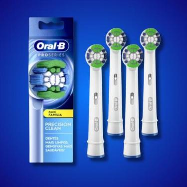 Imagem de Refil Escova Dental Eletrica Precision Clean Oral-b - 4 Un