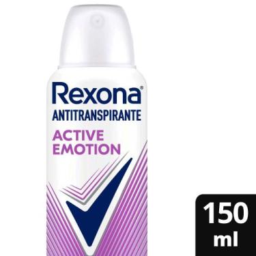 Imagem de Desodorante Antitranspirante Aerosol Rexona Active Emotion 72 Horas 15