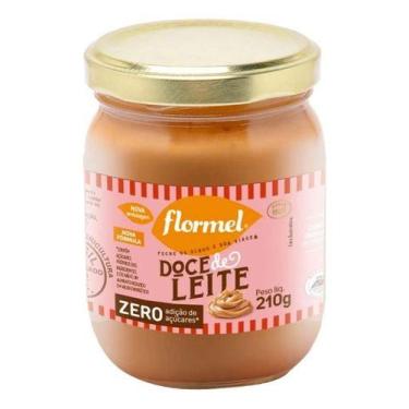 Imagem de Doce De Leite Flormel Zero Açucar Vidro 210g
